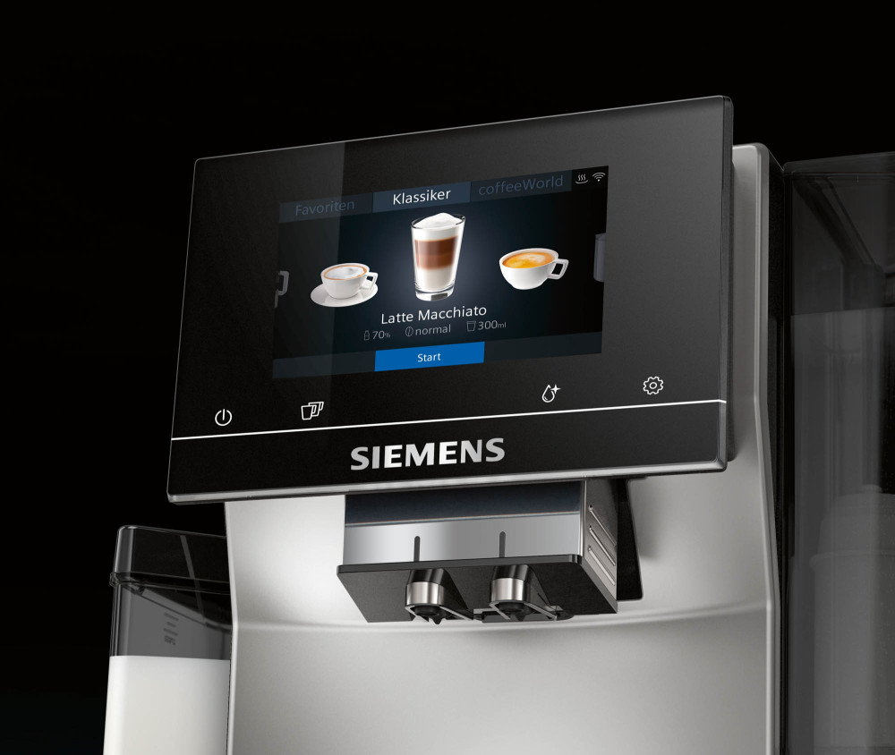 Quiet Mark Siemens TQ703GB3 EQ700 Bean to Cup Coffee Machine